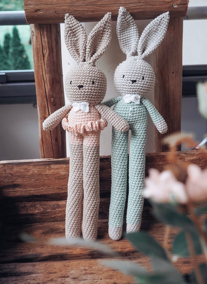 Plush bunny - LongLeg, different options, MADE TO ORDER