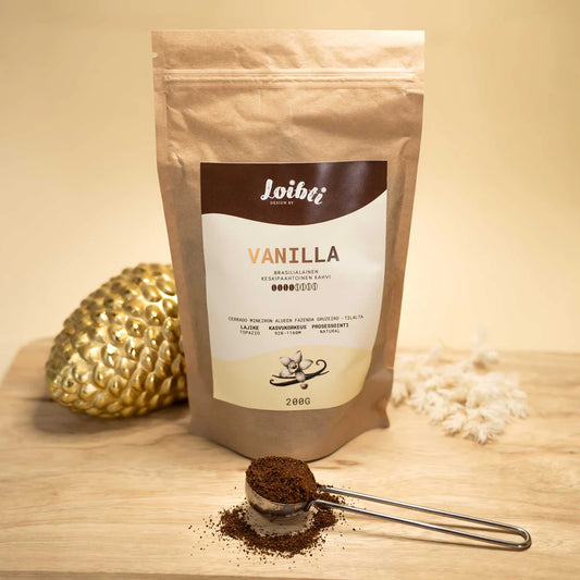 Vanilla coffee, 200g, roasted in Finland