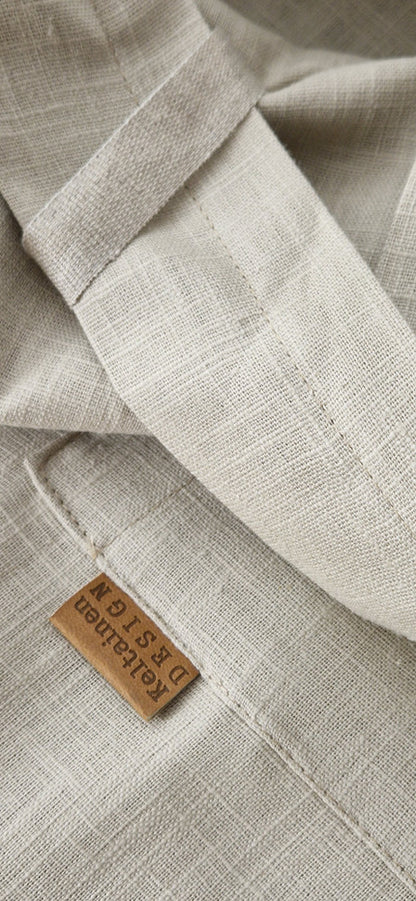Bathrobe, ramie fabric with a linen feel (various colours and sizes)