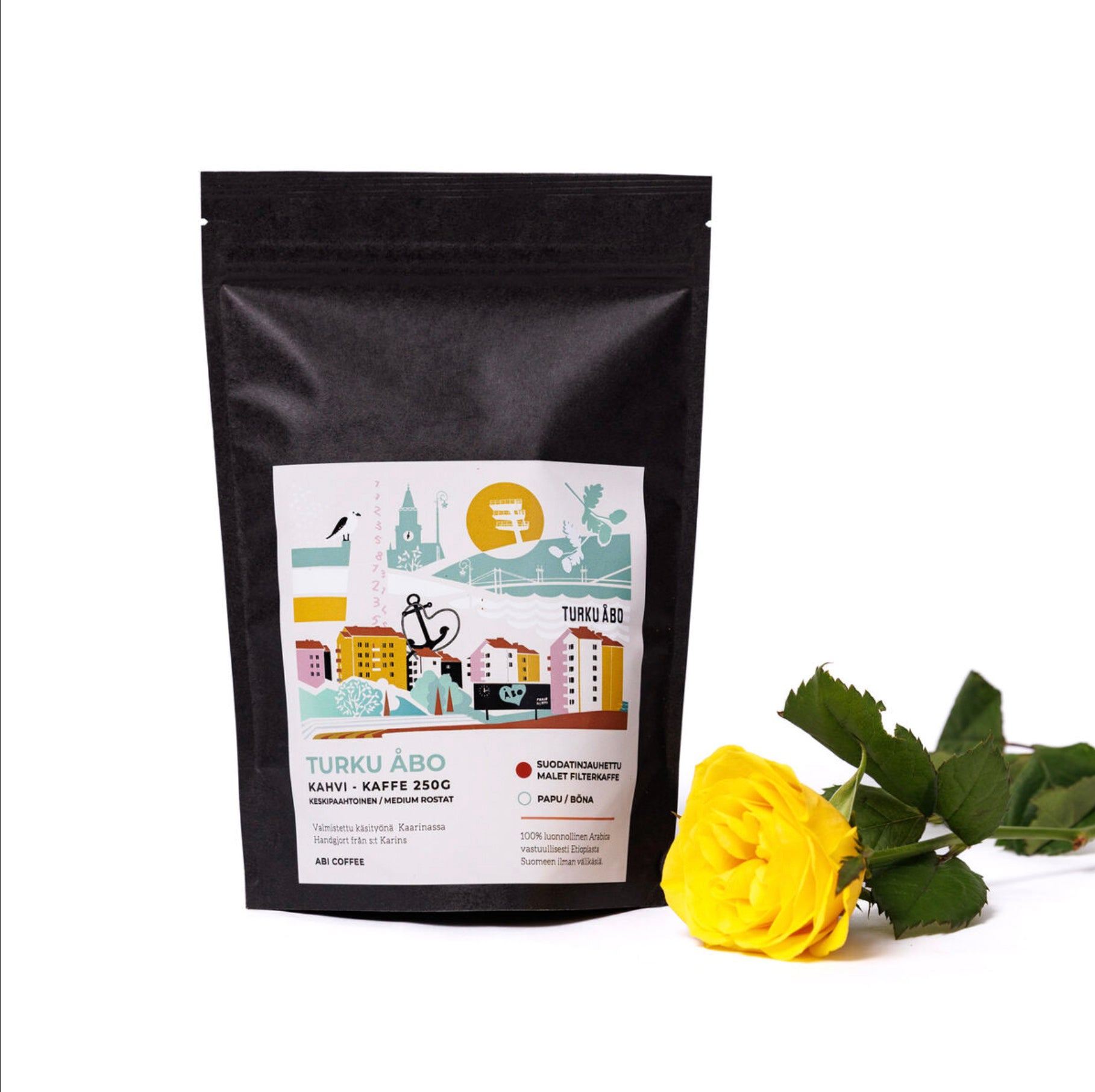 TurkuÅbo -suodatinjauhettu kahvi.