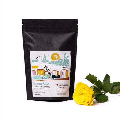 TurkuÅbo -suodatinjauhettu kahvi.