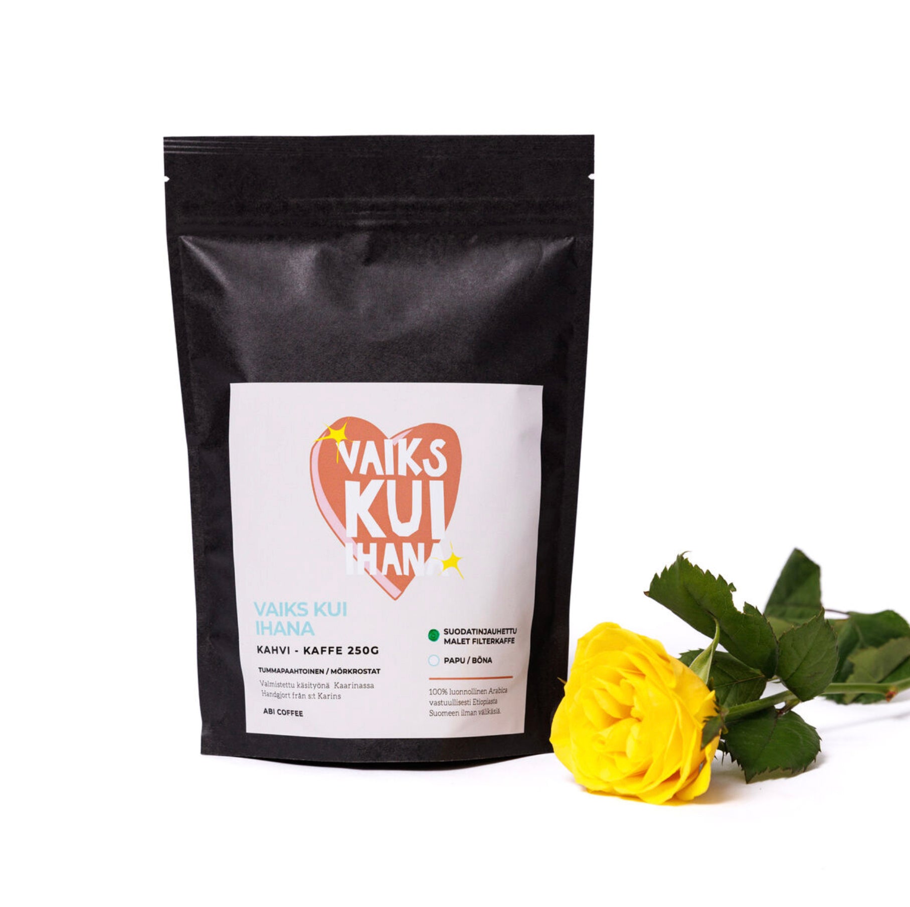 Kui design, Vaiks kui ihana-suodatinjauhettu kahvi.