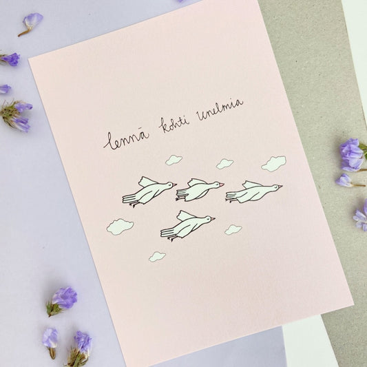 Puuhala-design kortti x Kaarnavilla